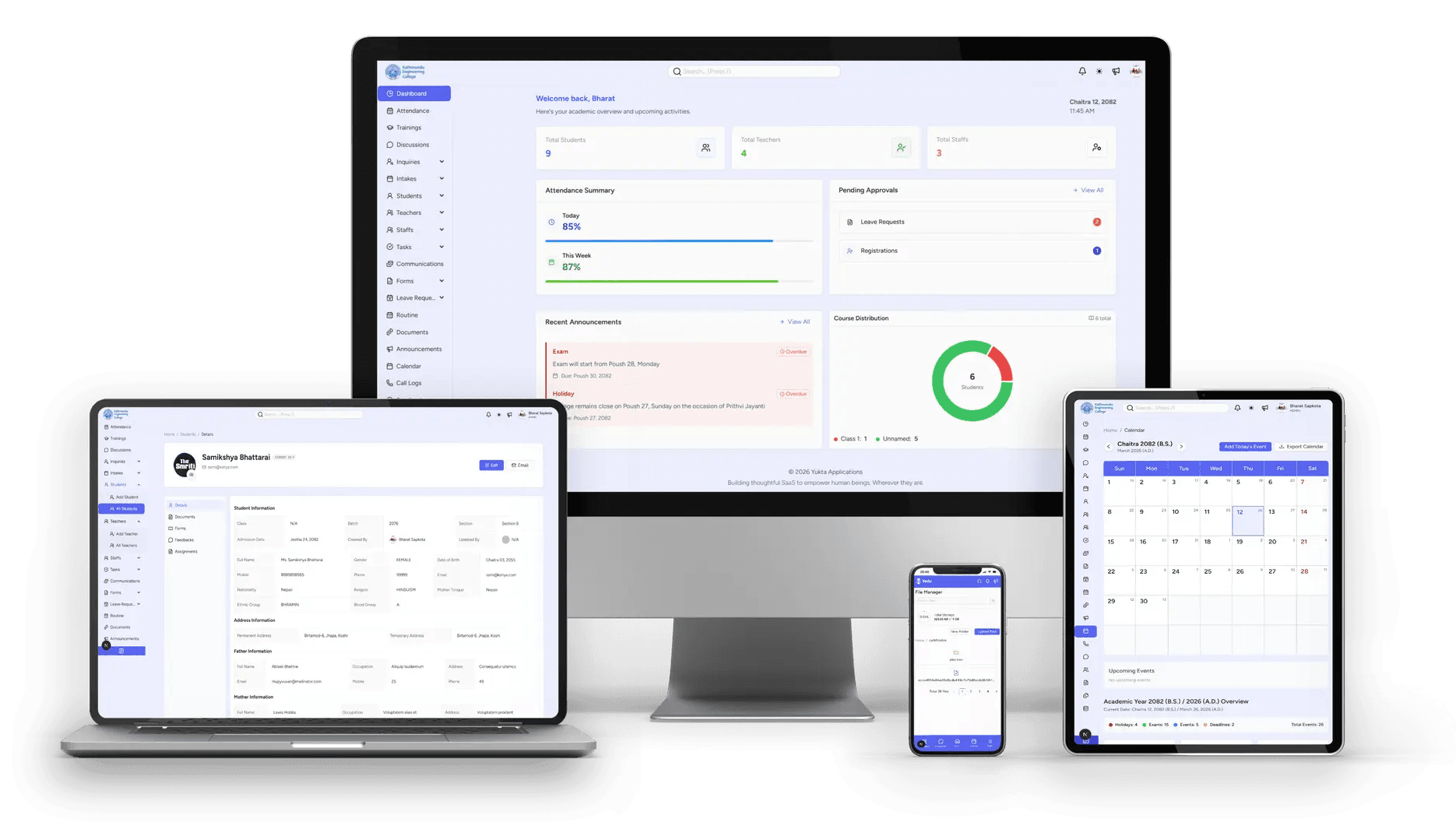 Yedu API Dashboard